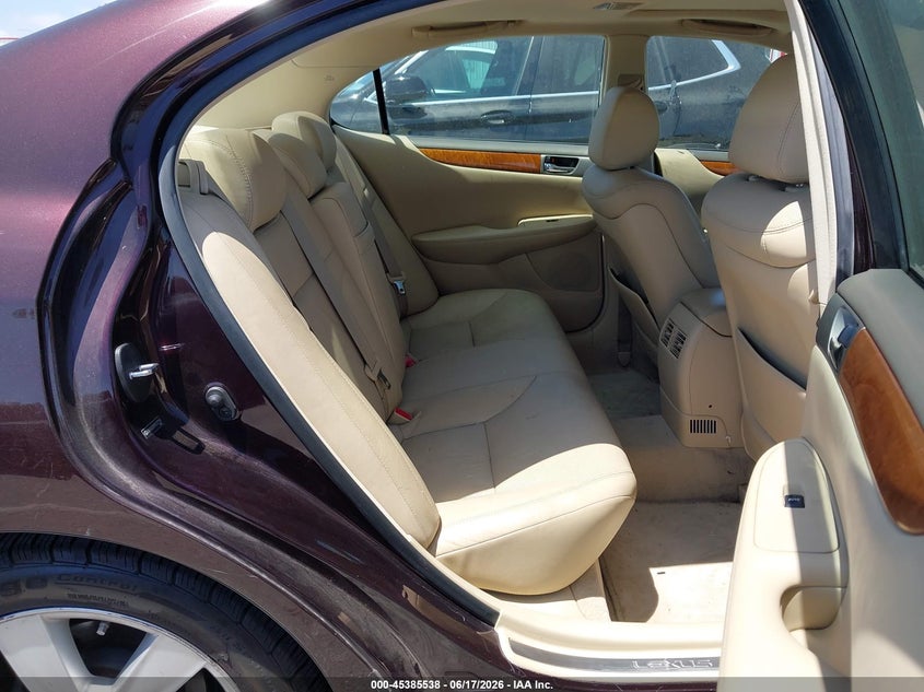 2005 Lexus ES VIN JTHBA30G955127259 IAAI salvage auction — RIGHT FRONT, Salvage (California), sold $1,050 on 2026-07-09 (photo 8)