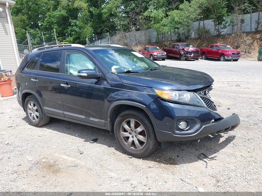 2012 Kia Sorento VIN 5XYKT3A63CG230845 IAAI salvage auction — FRONT END, Salvage (South Carolina), sold $175 on 2026-07-28 (photo 1)