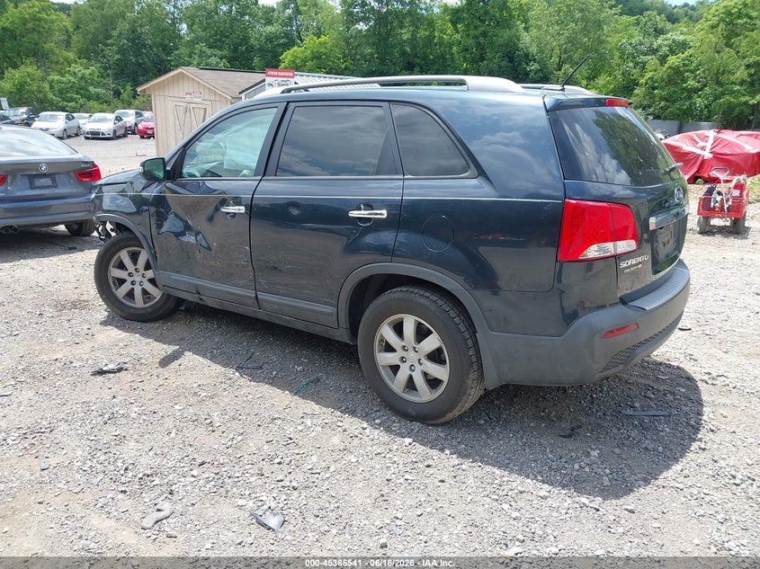2012 Kia Sorento VIN 5XYKT3A63CG230845 IAAI salvage auction — FRONT END, Salvage (South Carolina), sold $175 on 2026-07-28 (photo 3)