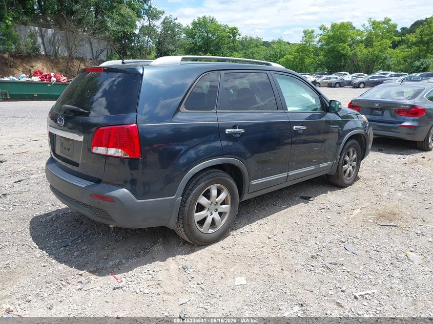 2012 Kia Sorento VIN 5XYKT3A63CG230845 IAAI salvage auction — FRONT END, Salvage (South Carolina), sold $175 on 2026-07-28 (photo 4)