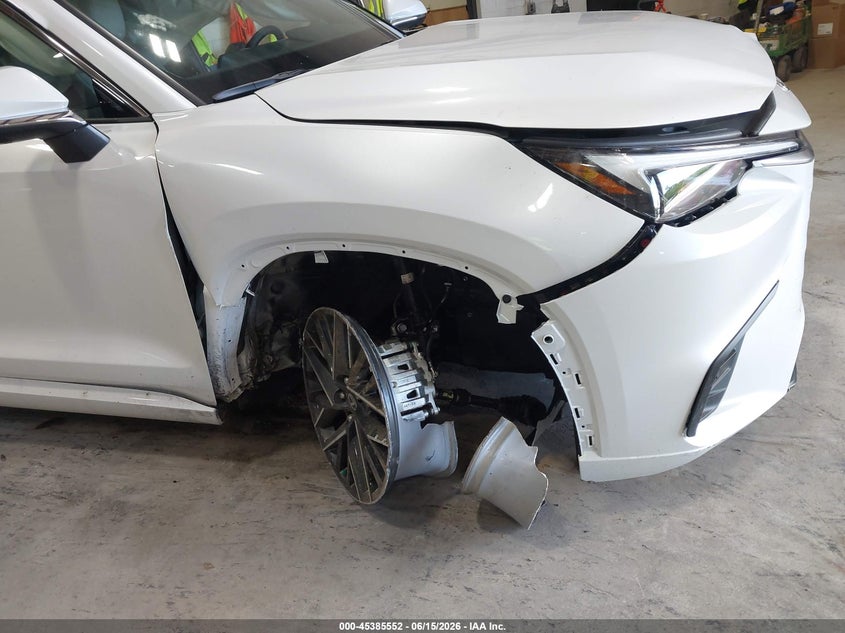 2026 Lexus Tx VIN 5TDAAAB65TS067770 IAAI salvage auction — RIGHT FRONT, Salvage Title, sold $18,700 on 2026-07-30 (photo 6)