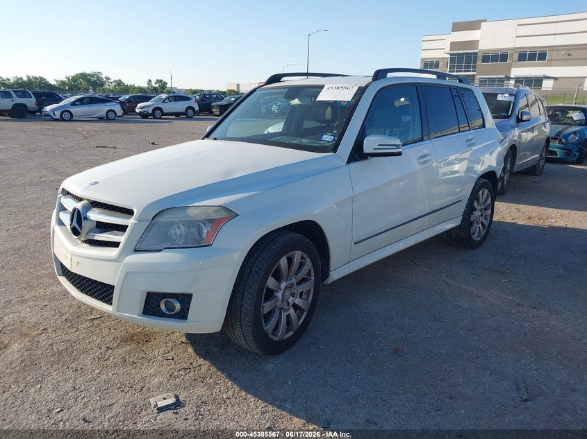 2012 Mercedes-benz Glk-klasse VIN WDCGG5GB6CF835725 IAAI salvage auction — REAR END, Original (Texas), sold $2,200 on 2026-08-13 (photo 2)