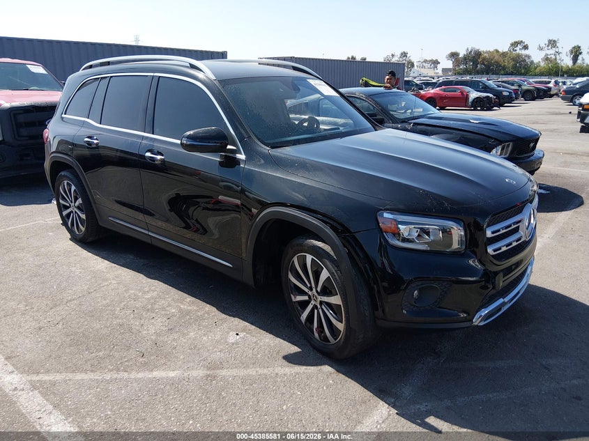 2020 Mercedes-benz Glb VIN W1N4M4GB4LW016166 IAAI salvage auction — LEFT REAR, Salvage Title, sold $7,700 on 2026-07-23 (photo 1)