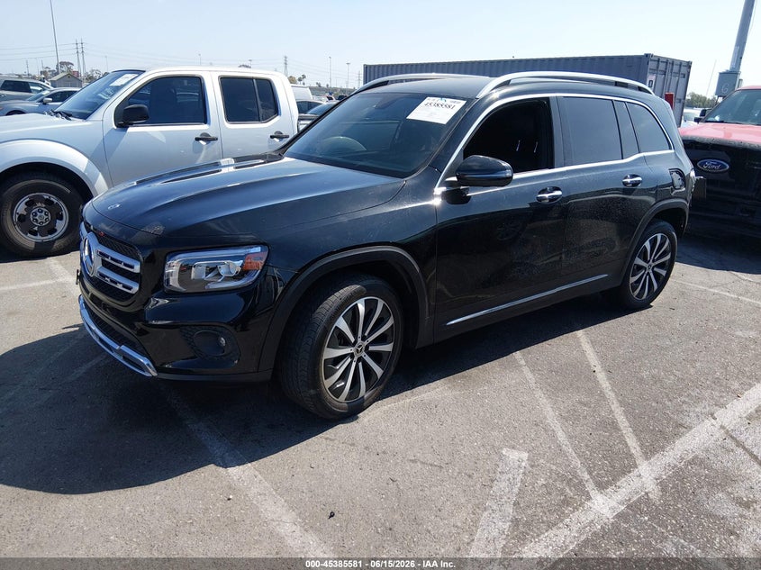 2020 Mercedes-benz Glb VIN W1N4M4GB4LW016166 IAAI salvage auction — LEFT REAR, Salvage Title, sold $7,700 on 2026-07-23 (photo 2)