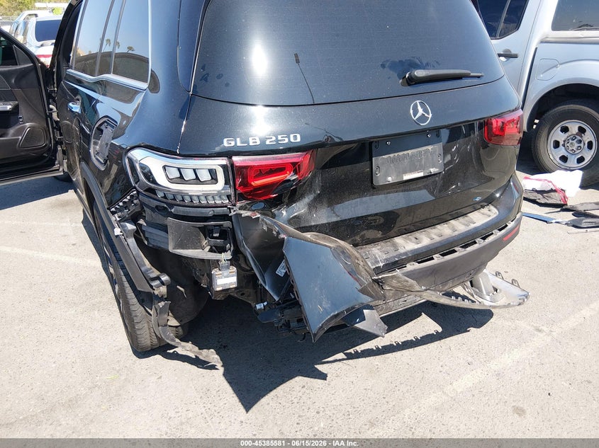 2020 Mercedes-benz Glb VIN W1N4M4GB4LW016166 IAAI salvage auction — LEFT REAR, Salvage Title, sold $7,700 on 2026-07-23 (photo 6)