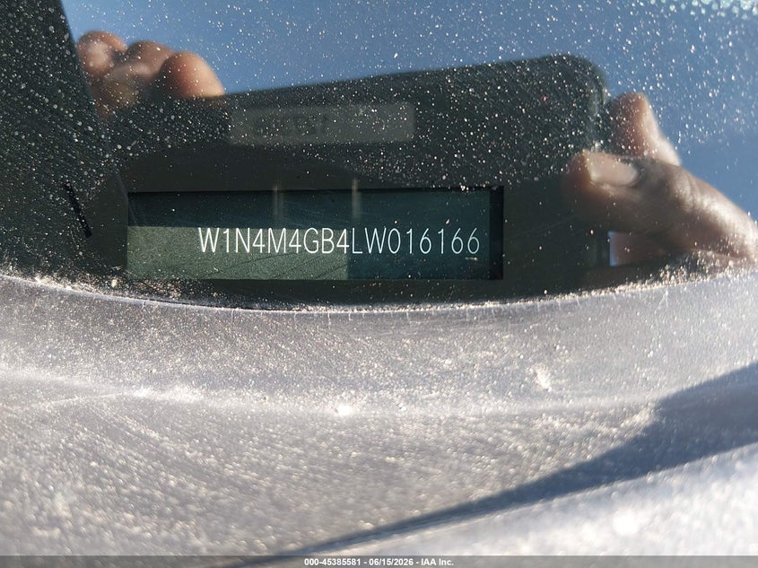 2020 Mercedes-benz Glb VIN W1N4M4GB4LW016166 IAAI salvage auction — LEFT REAR, Salvage Title, sold $7,700 on 2026-07-23 (photo 9)