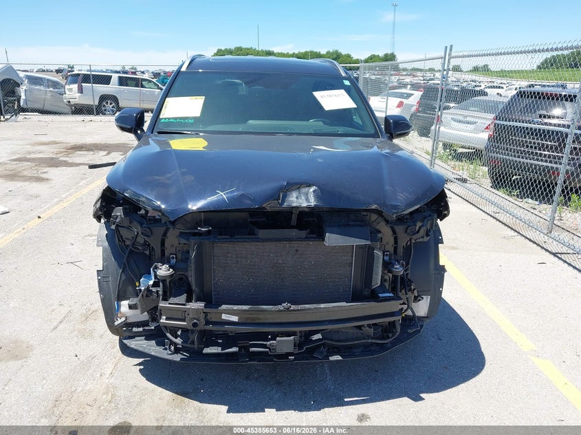 2024 Hyundai Palisade VIN KM8R7DGE5RU732265 IAAI salvage auction — FRONT END, Salvage (Iowa), sold $9,300 on 2026-07-28 (photo 6)