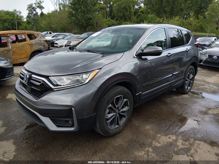 2020 Honda Cr-v VIN 7FARW2H53LE005429 IAAI salvage auction — HAIL, Salvage (Kansas), sold $12,775 on 2026-07-22 (photo 2)