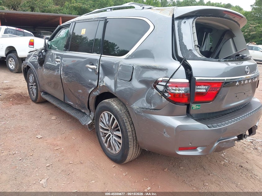 2022 Nissan Armada VIN JN8AY2BA9N9390859 IAAI salvage auction — BIO HAZARD, Salvage (Alabama), sold $3,650 on 2026-07-15 (photo 3)