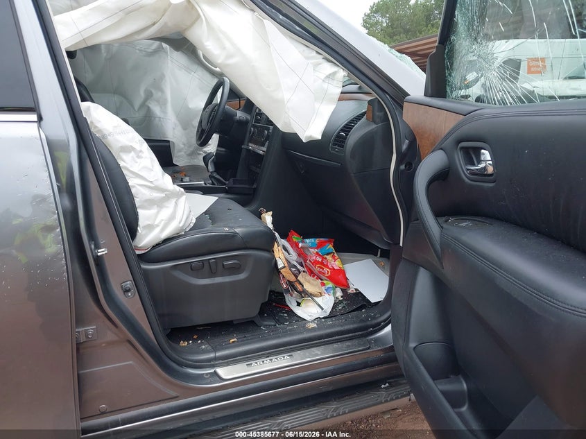 2022 Nissan Armada VIN JN8AY2BA9N9390859 IAAI salvage auction — BIO HAZARD, Salvage (Alabama), sold $3,650 on 2026-07-15 (photo 5)