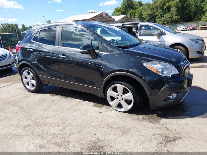 2016 Buick Encore VIN KL4CJBSB1GB736636 IAAI salvage auction — UNKNOWN, Salvage Title, sold $25 on 2026-07-23 (photo 1)