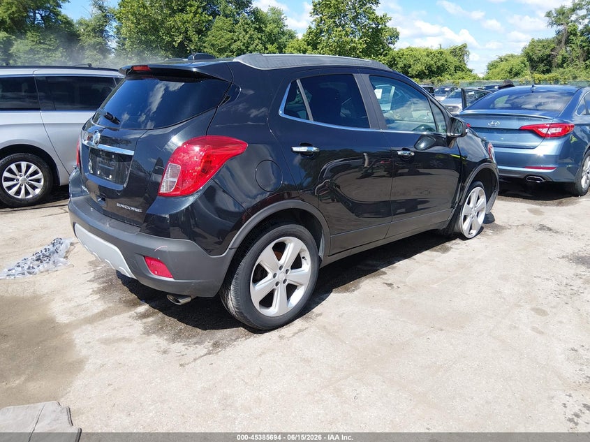 2016 Buick Encore VIN KL4CJBSB1GB736636 IAAI salvage auction — UNKNOWN, Salvage Title, sold $25 on 2026-07-23 (photo 4)