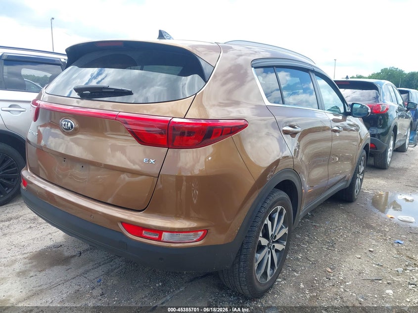 2017 Kia Sportage VIN KNDPNCAC3H7186209 IAAI salvage auction — LEFT FRONT, Salvage (Ohio), sold $3,300 on 2026-07-14 (photo 4)