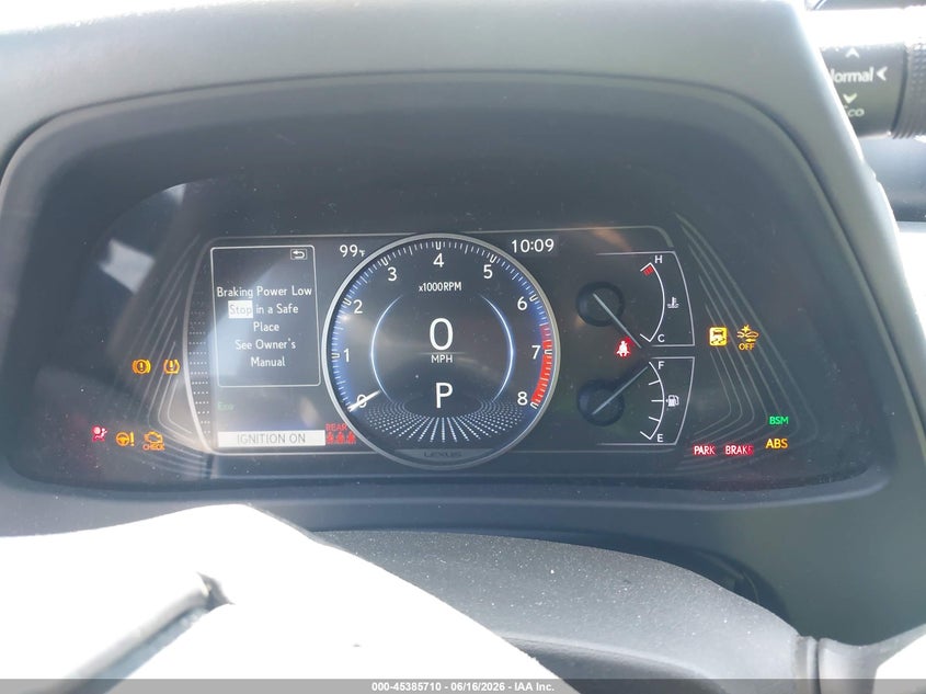 2019 Lexus Ux VIN JTHY3JBH9K2018005 IAAI salvage auction — FRONT & REAR, Salvage Certificate (California), sold $2,850 on 2026-07-12 (photo 7)