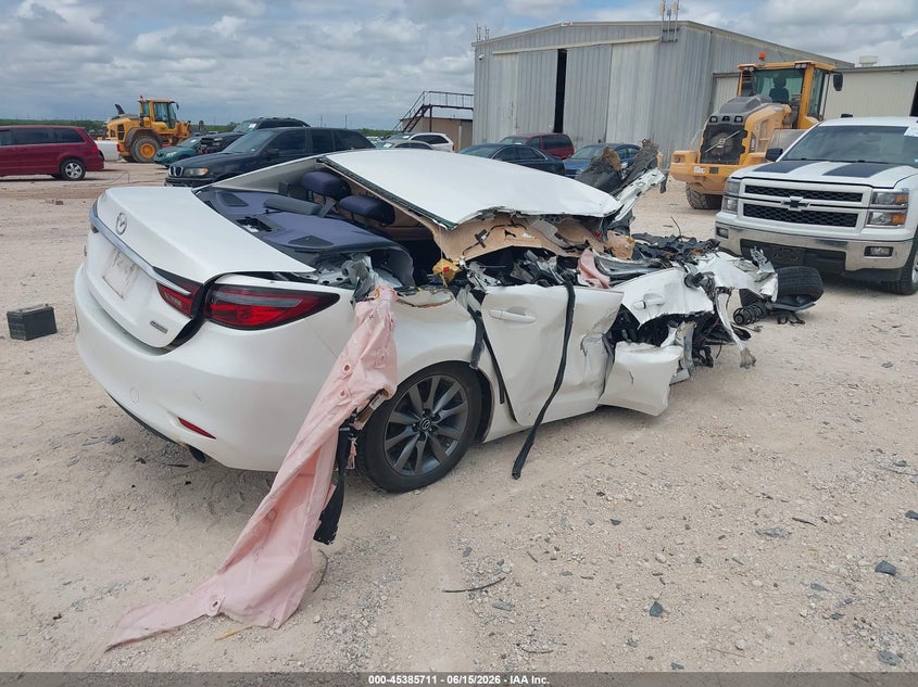 2018 Mazda 6 VIN JM1GL1UM7J1314815 IAAI salvage auction — ALL OVER, Non-Repairable (Texas), sold $200 on 2026-07-16 (photo 4)