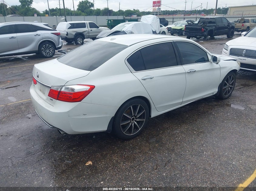 2015 Honda Accord VIN 1HGCR3F8XFA000254 IAAI salvage auction — FRONT END, Original (Texas), sold $1,400 on 2026-07-23 (photo 4)