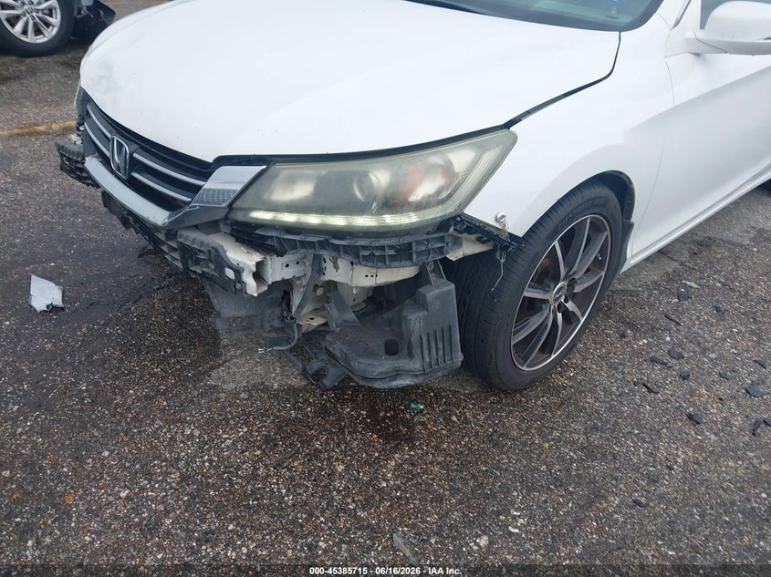 2015 Honda Accord VIN 1HGCR3F8XFA000254 IAAI salvage auction — FRONT END, Original (Texas), sold $1,400 on 2026-07-23 (photo 6)