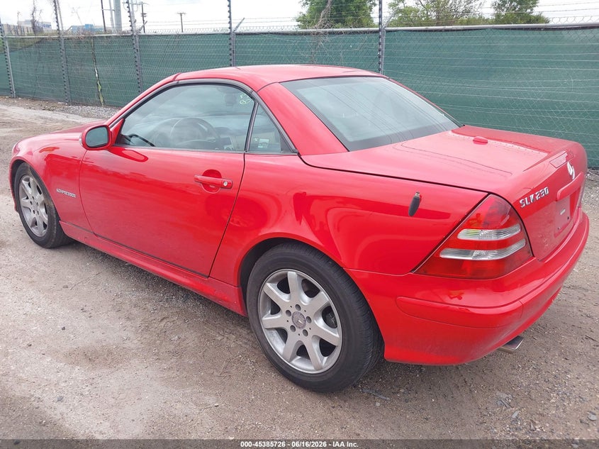 2002 Mercedes-benz Slk-klasse VIN WDBKK49F22F240019 IAAI salvage auction — REPOSSESSION, Nrc Lienholder Repossession Paperwork (Texas), sold $775 on 2026-07-13 (photo 3)