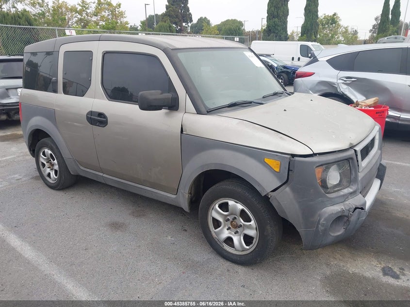 2004 Honda Element VIN 5J6YH28634L022072 IAAI salvage auction — FRONT END, Salvage (Louisiana), sold $600 on 2026-07-09 (photo 1)