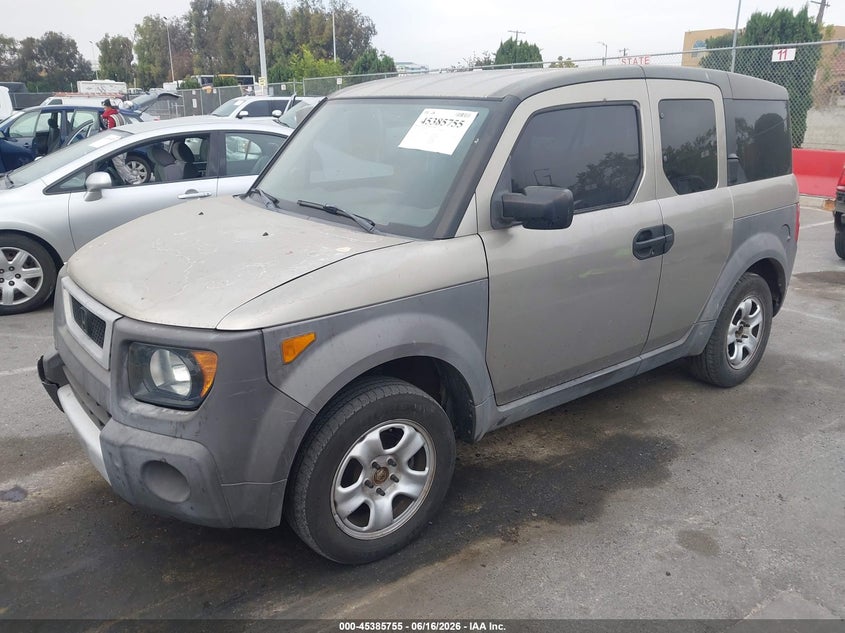 2004 Honda Element VIN 5J6YH28634L022072 IAAI salvage auction — FRONT END, Salvage (Louisiana), sold $600 on 2026-07-09 (photo 2)