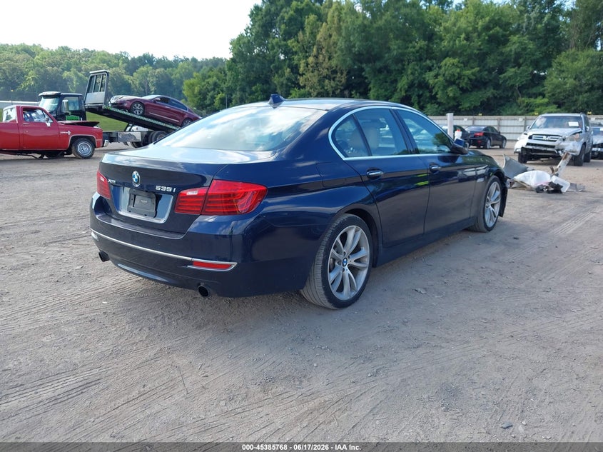 2016 BMW 5er VIN WBA5B3C5XGG253799 IAAI salvage auction — FRONT END, Salvage Title, sold $4,100 on 2026-08-19 (photo 4)
