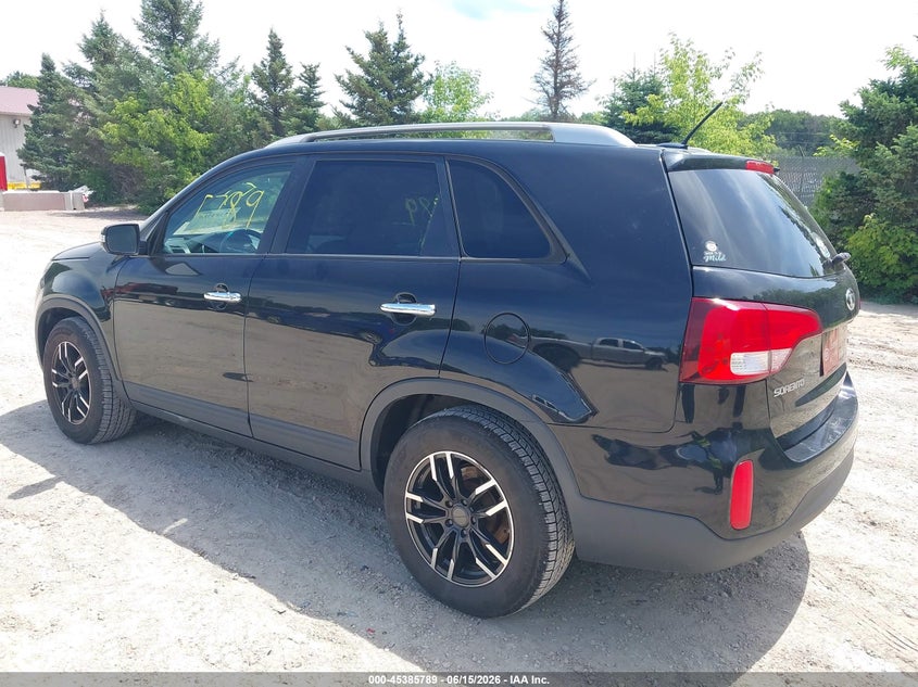 2015 Kia Sorento VIN 5XYKT3A68FG570075 IAAI salvage auction — RIGHT REAR, Junk Bill Of Sale Mv2459 (Wisconsin), sold $1,100 on 2026-07-08 (photo 3)