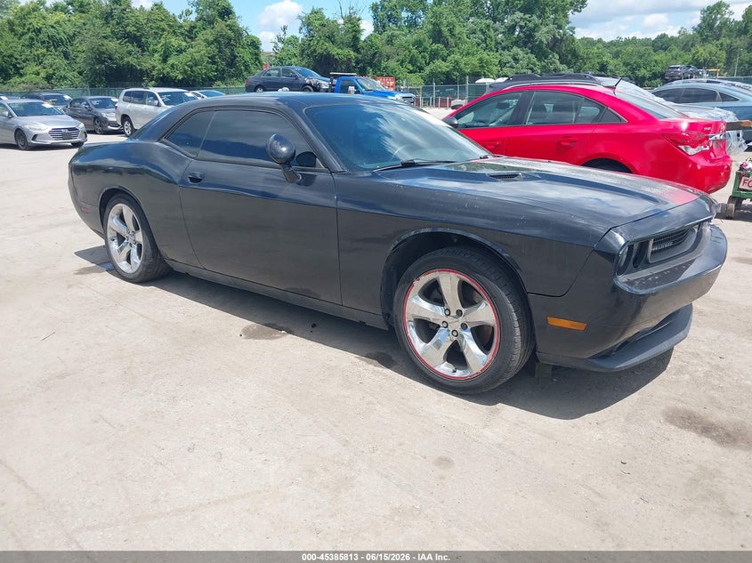 2014 Dodge Challenger VIN 2C3CDYAG4EH225184 IAAI salvage auction — LEFT REAR, Salvage Title, sold $1,500 on 2026-09-17 (photo 1)