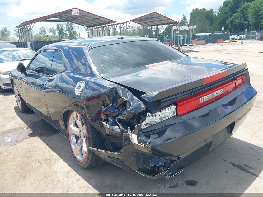 2014 Dodge Challenger VIN 2C3CDYAG4EH225184 IAAI salvage auction — LEFT REAR, Salvage Title, sold $1,500 on 2026-09-17 (photo 6)