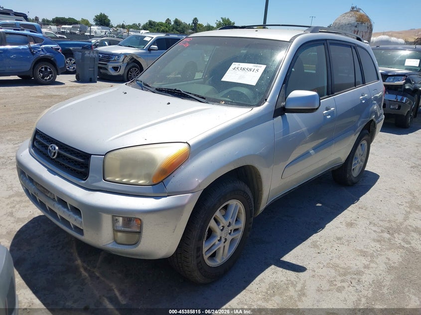 2002 Toyota Rav 4 VIN JTEGH20V220048581 IAAI salvage auction — NORMAL WEAR, Clear - Dealer Only (California), sold $875 on 2026-07-09 (photo 2)