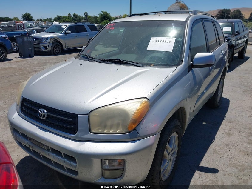 2002 Toyota Rav 4 VIN JTEGH20V220048581 IAAI salvage auction — NORMAL WEAR, Clear - Dealer Only (California), sold $875 on 2026-07-09 (photo 6)