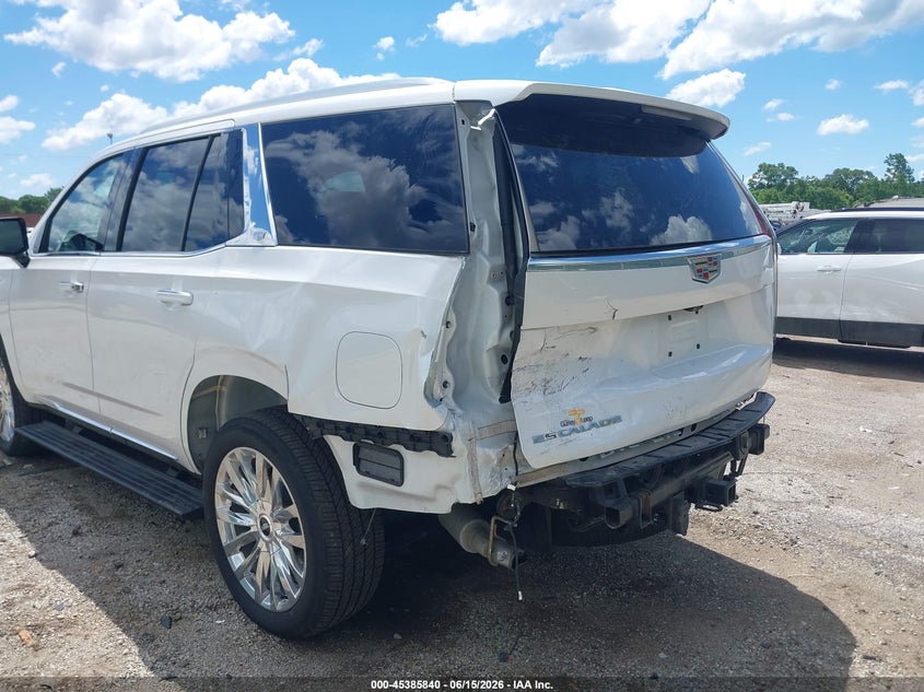 2024 Cadillac Escalade VIN 1GYS4CKL0RR355338 IAAI salvage auction — REAR END, Salvage (Indiana), sold $40,250 on 2026-07-12 (photo 6)