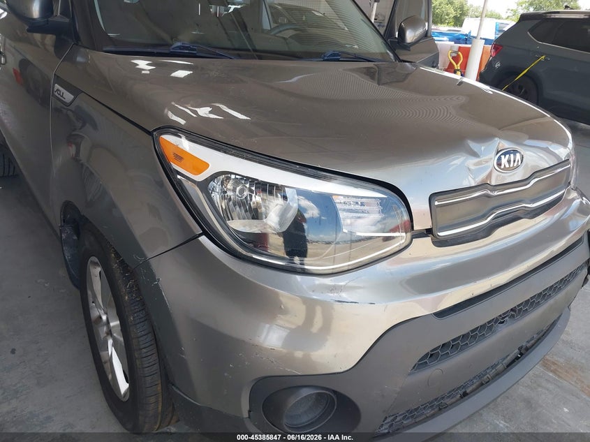 2019 Kia Soul VIN KNDJN2A23K7653109 IAAI salvage auction — FRONT END, Rebuildable (Florida), sold $1,800 on 2026-07-08 (photo 6)