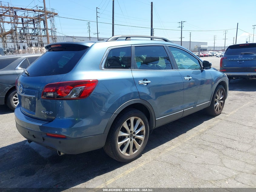 2014 Mazda Cx-9 VIN JM3TB2DVXE0442971 IAAI salvage auction — RIGHT FRONT, Salvage (California), sold $2,150 on 2026-07-07 (photo 4)