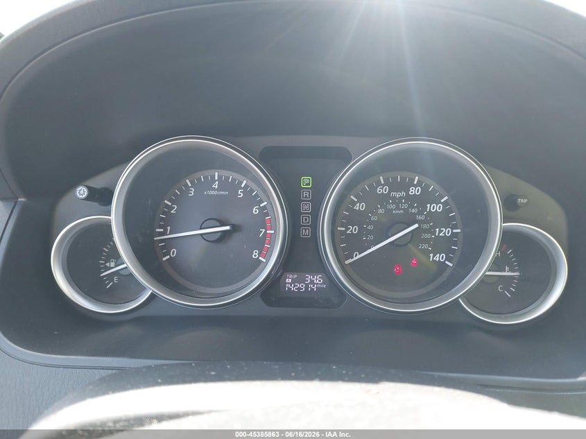2014 Mazda Cx-9 VIN JM3TB2DVXE0442971 IAAI salvage auction — RIGHT FRONT, Salvage (California), sold $2,150 on 2026-07-07 (photo 7)