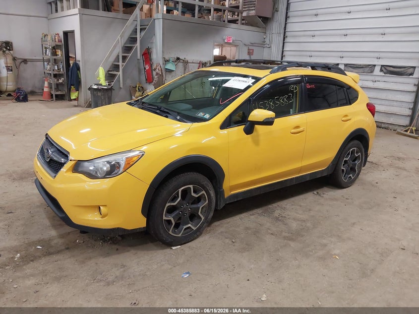2015 Subaru Xv VIN JF2GPADC9F8240406 IAAI salvage auction — NORMAL WEAR, Clear (Pennsylvania), sold $475 on 2026-07-23 (photo 2)