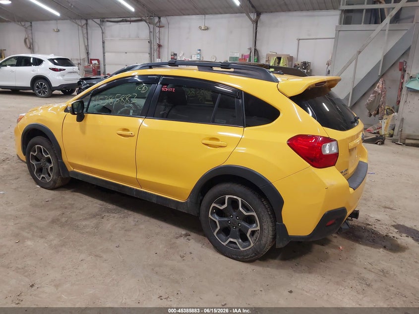 2015 Subaru Xv VIN JF2GPADC9F8240406 IAAI salvage auction — NORMAL WEAR, Clear (Pennsylvania), sold $475 on 2026-07-23 (photo 3)