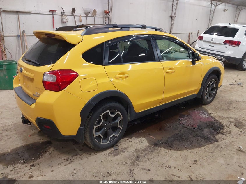 2015 Subaru Xv VIN JF2GPADC9F8240406 IAAI salvage auction — NORMAL WEAR, Clear (Pennsylvania), sold $475 on 2026-07-23 (photo 4)
