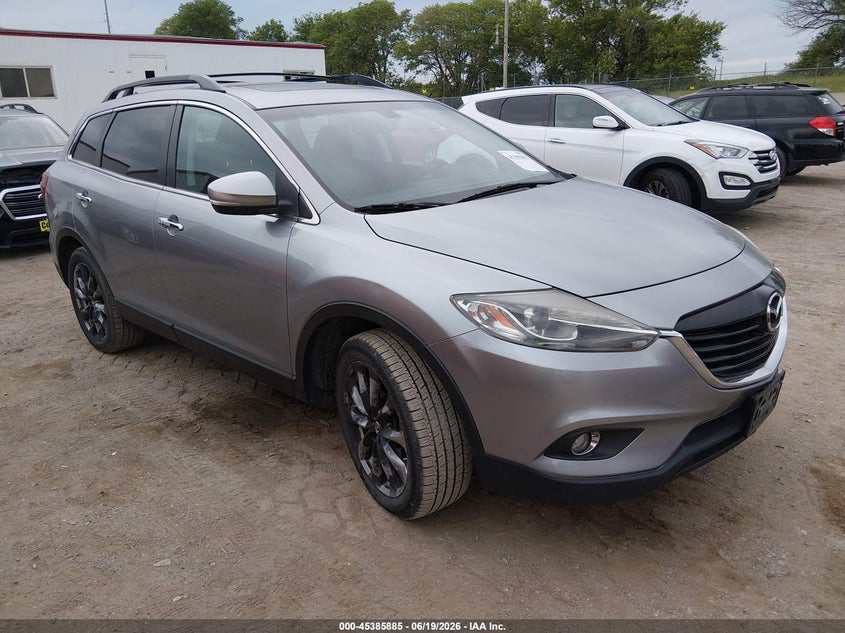 2015 Mazda Cx-9 VIN JM3TB3DA7F0467766 IAAI salvage auction — NORMAL WEAR, Salvage (Idaho), sold $1,625 on 2026-07-09 (photo 1)