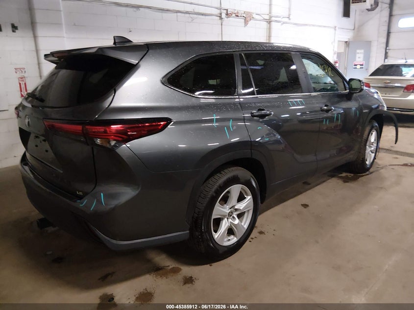 2023 Toyota Highlander VIN 5TDKDRAH4PS514768 IAAI salvage auction — FRONT END, Salvage (Minnesota), sold $25 on 2026-07-29 (photo 4)
