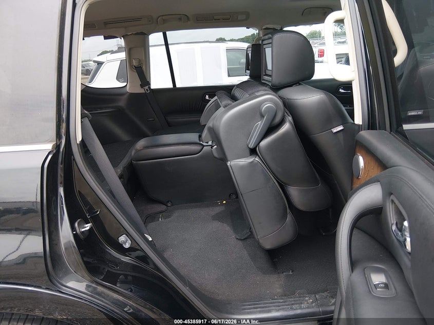 2014 Infiniti Qx80 VIN JN8AZ2NF9E9555328 IAAI salvage auction — REAR END, Salvage (Louisiana), sold $4,725 on 2026-07-22 (photo 8)