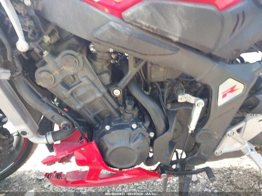 2024 Honda Cbr VIN MLHRH1551R5000015 IAAI salvage auction — ROLLOVER, Salvage (Georgia), sold $350 on 2026-07-21 (photo 9)
