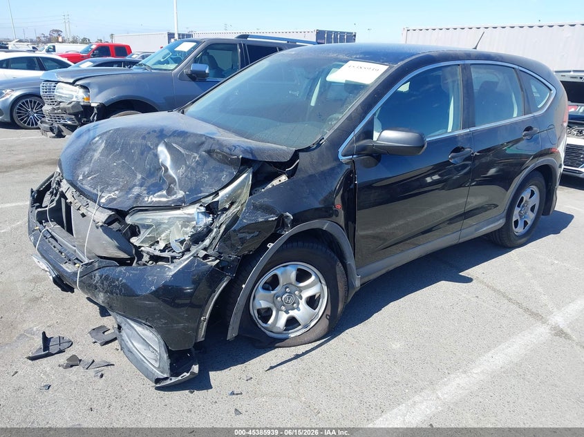2014 Honda Cr-v VIN 3CZRM3H37EG701014 IAAI salvage auction — FRONT END, Salvage (California), sold $2,025 on 2026-07-09 (photo 2)