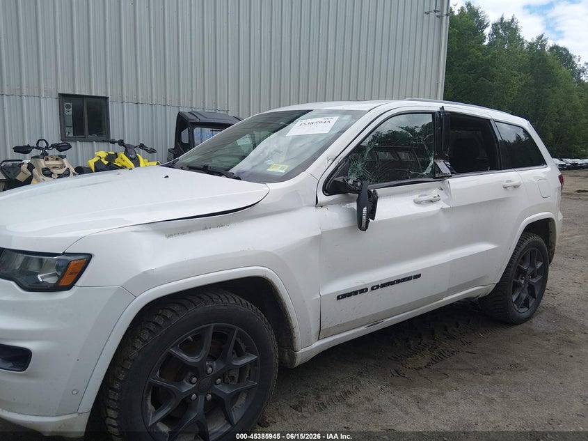 2021 Jeep Grand cherokee VIN 1C4RJFBG1MC702186 IAAI salvage auction — LEFT SIDE, Wait Title, sold $7,500 on 2026-08-27 (photo 6)