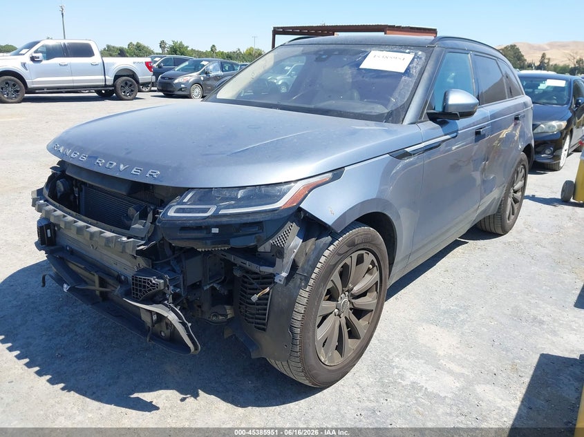2020 Land Rover Range Rover Velar VIN SALYB2EX8LA238099 IAAI salvage auction — Front End, Salvage, sold $8,675 on 2026-07-08 (photo 2)