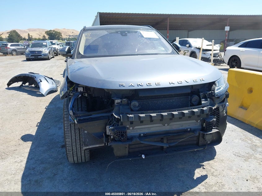 2020 Land rover Range rover velar VIN SALYB2EX8LA238099 IAAI salvage auction — FRONT END, Salvage (California), sold $8,675 on 2026-07-09 (photo 6)
