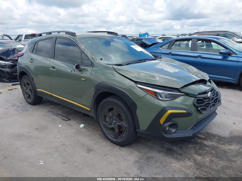 2025 Subaru Xv VIN 4S4GUHF63S3741611 IAAI salvage auction — RIGHT FRONT, Original (Texas), sold $8,200 on 2026-07-30 (photo 1)
