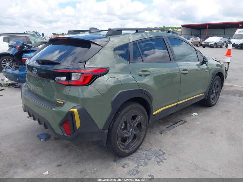 2025 Subaru Xv VIN 4S4GUHF63S3741611 IAAI salvage auction — RIGHT FRONT, Original (Texas), sold $8,200 on 2026-07-30 (photo 4)