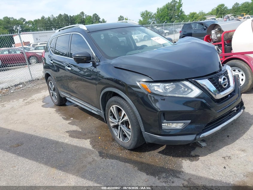 2017 Nissan Rogue VIN JN8AT2MT9HW145675 IAAI salvage auction — FRONT END, Salvage Title, sold $675 on 2026-07-24 (photo 1)