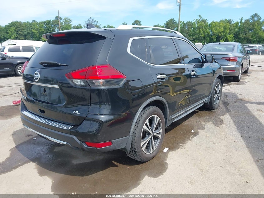 2017 Nissan Rogue VIN JN8AT2MT9HW145675 IAAI salvage auction — FRONT END, Salvage Title, sold $675 on 2026-07-24 (photo 4)