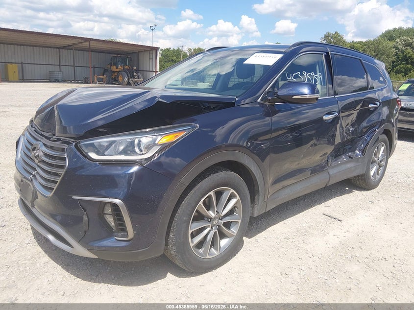 2018 Hyundai Santa fe VIN KM8SN4HFXJU273141 IAAI salvage auction — FRONT END, Salvage (Ohio), sold $3,250 on 2026-07-08 (photo 2)